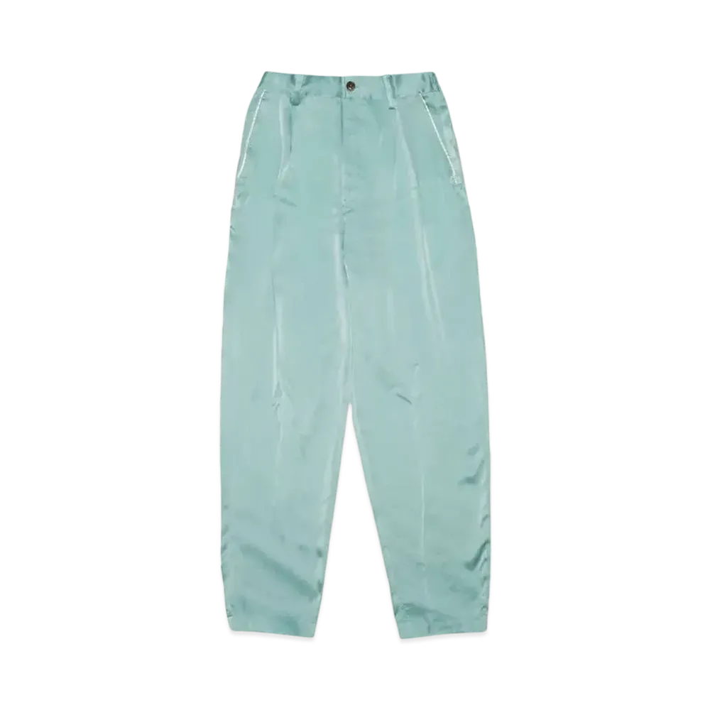INCRM SILK PANT "AQUA"
