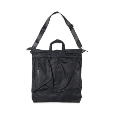 F/CE. RECYCLE TWILL 3WAY HELMET "BLACK"