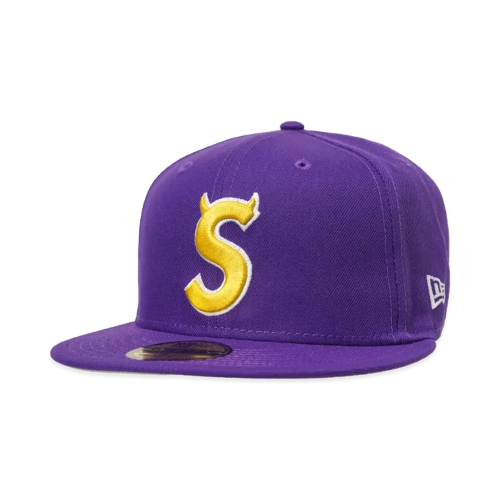 Supreme Devil S Logo New Era "Purple"