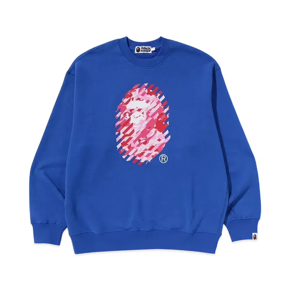 A BATHING APE ABC Camo By Bathing Ape Tee "Blue"