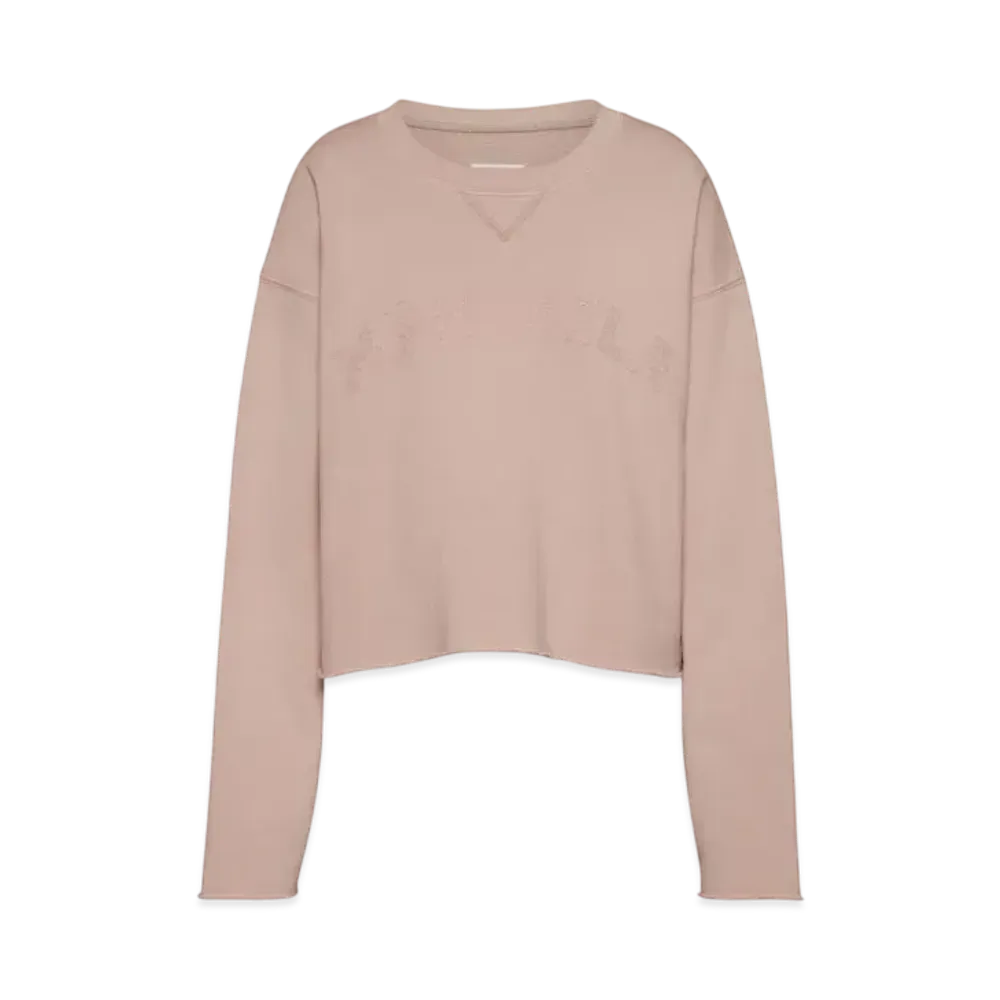 Maison Margiela Men's Farm Fleece Sweatshirt "Powder"