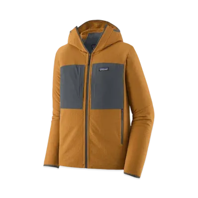 Patagonia Men's R2 Tech Face Hoodie "Brown"