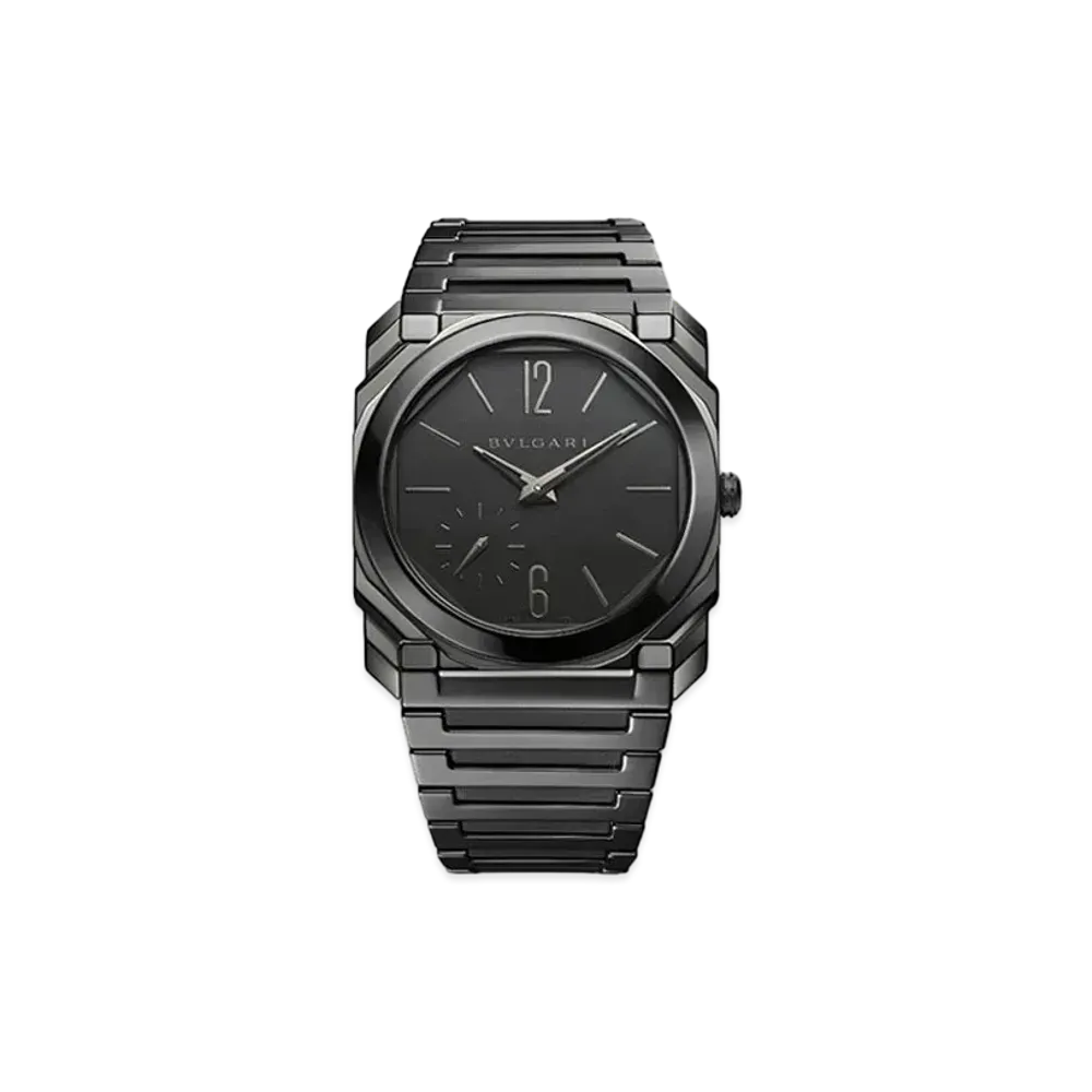 BVLGARI Octo Finissimo Watch "Ceramic/Black"