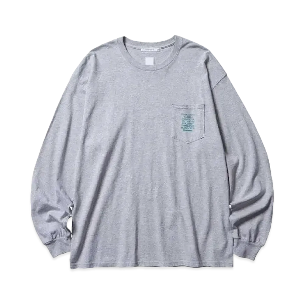 Liberaiders POCKET L/S TEE "GRAY"