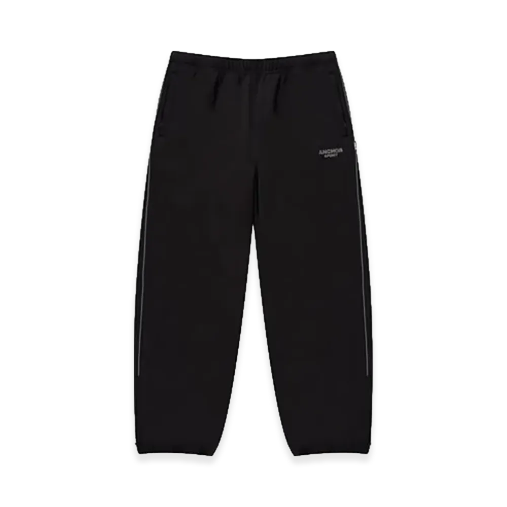 Mercedes Anchor inc. Reflective Sport Poly Track Pants "Black"