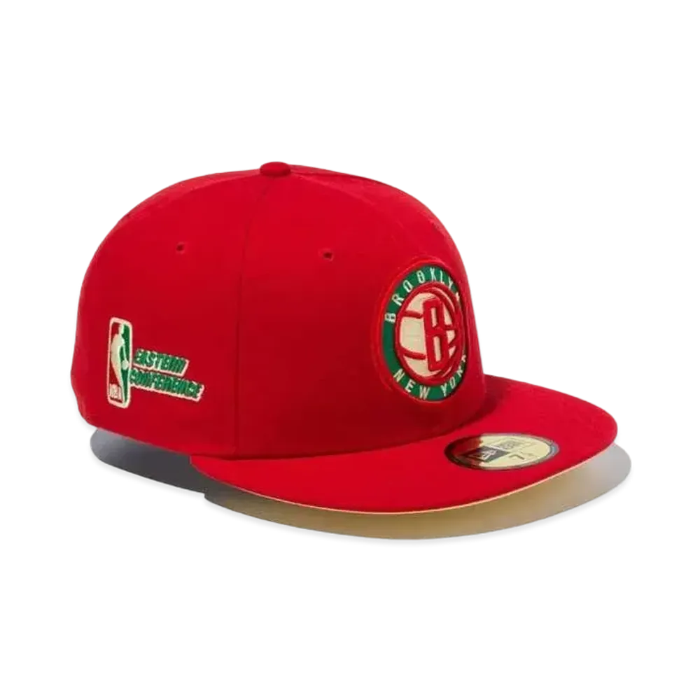 NEW ERA State Fruit 59FIFTY Brooklyn Nets "Scarlet"