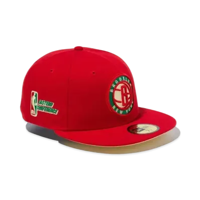NEW ERA State Fruit 59FIFTY Brooklyn Nets "Scarlet"