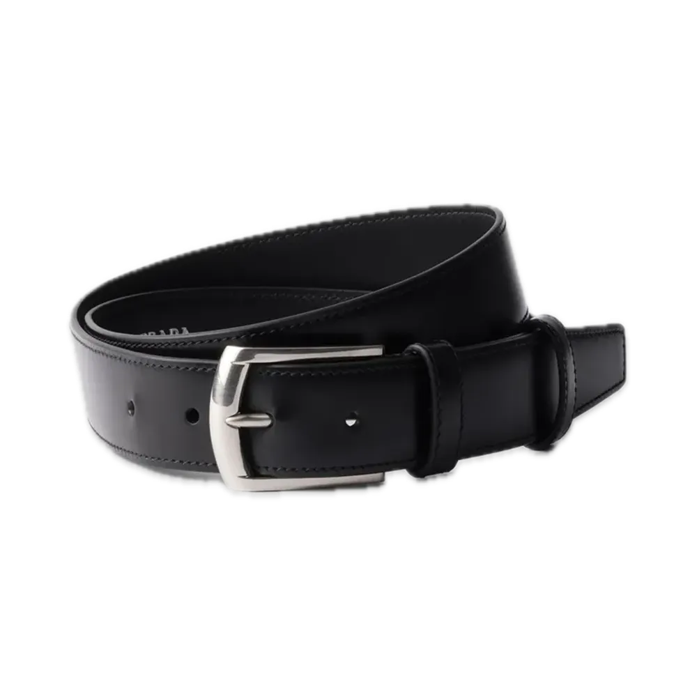 PRADA Leather Belt "Black"