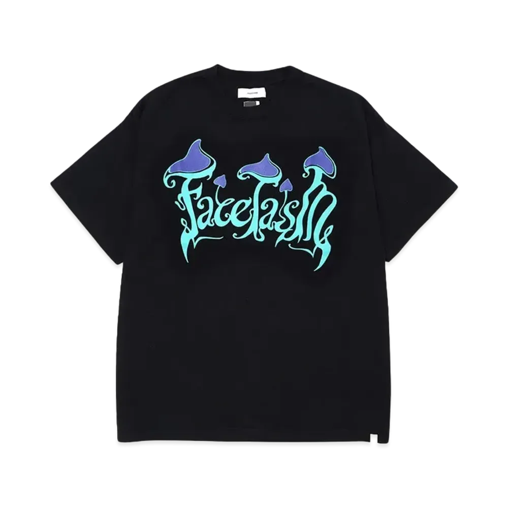 FACETASM MUSHROOM TEE "BLACK"