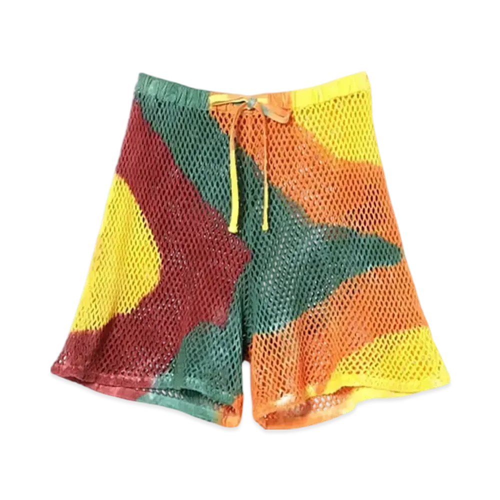 BEAMS Lamrof / Ami Art Layered Pants "Mulch Mix"