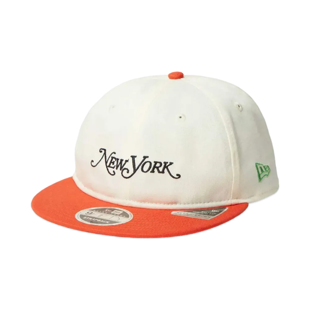 NEW ERA New York Magazine RC 9Fifty "Chrome/Orange"