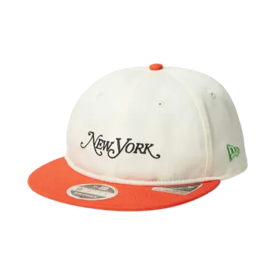 NEW ERA New York Magazine RC 9Fifty "Chrome/Orange"