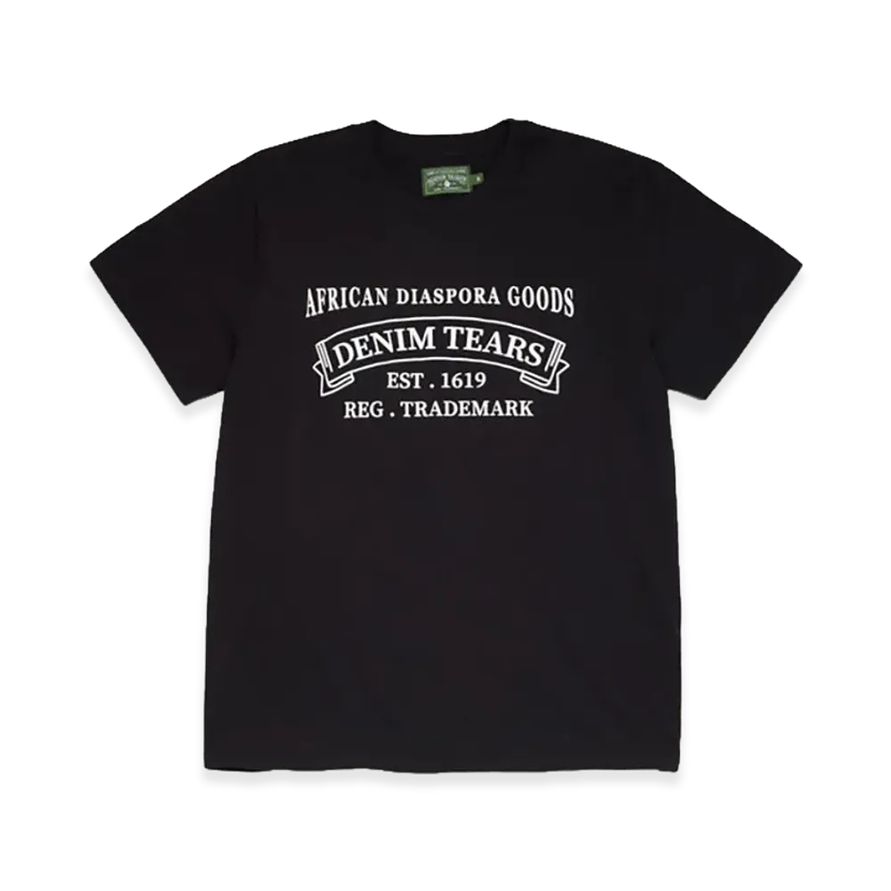 DENIM TEARS ADG Tee "Black"