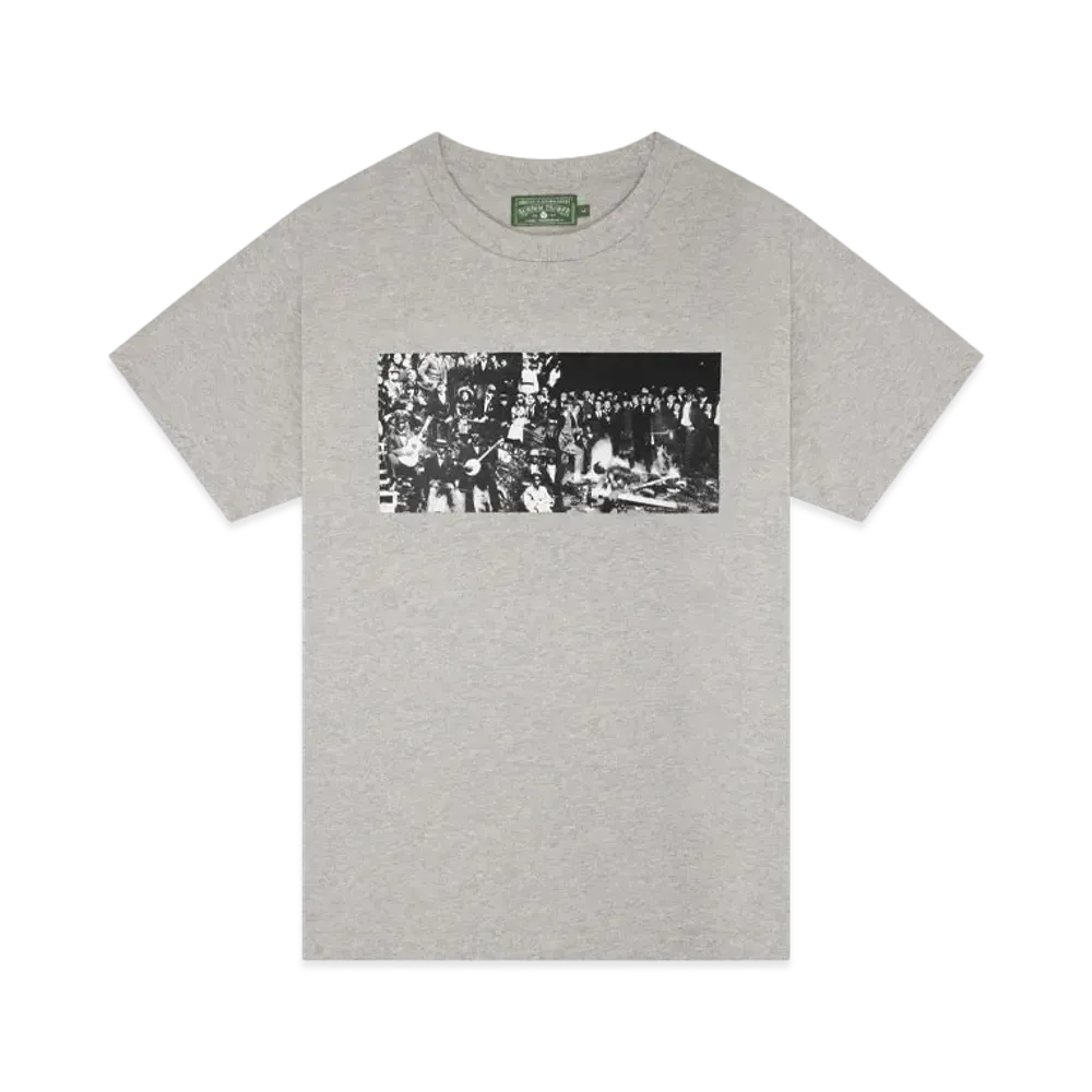 DENIM TEARS x Arthur Jafa Black Entertainment Tee "Heather Grey"