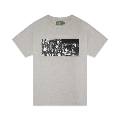 DENIM TEARS x Arthur Jafa Black Entertainment Tee "Heather Grey"