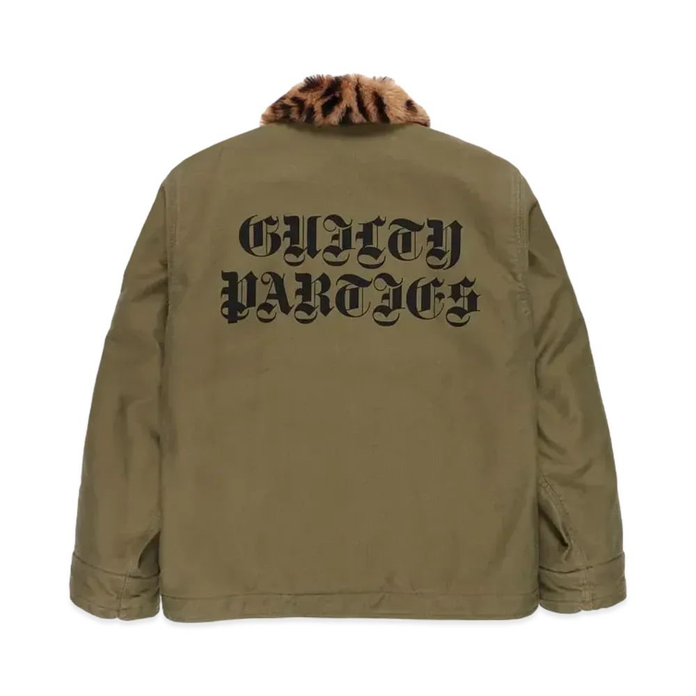 WACKO MARIA N-1 DECK JACKET "Khaki"
