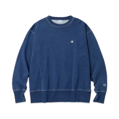 Champion Crew Neck Sweatshirt "Wash Blue"