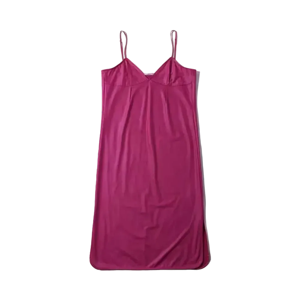 atmos pink Suede Cami Dress "Pink"