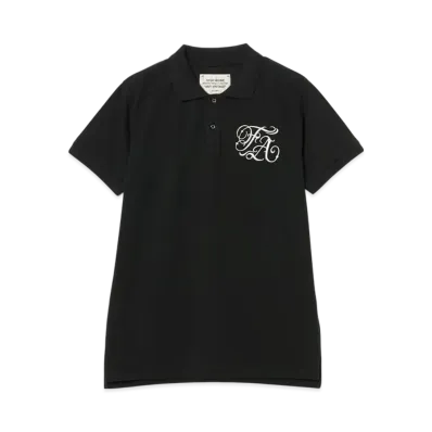 BEAMS Future Archive Logo Polo "Black"