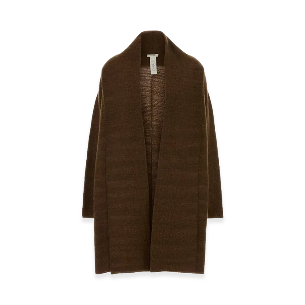 The Row Women's Cashmere Blend Novaan Cardigan "Chocolate/Brown"