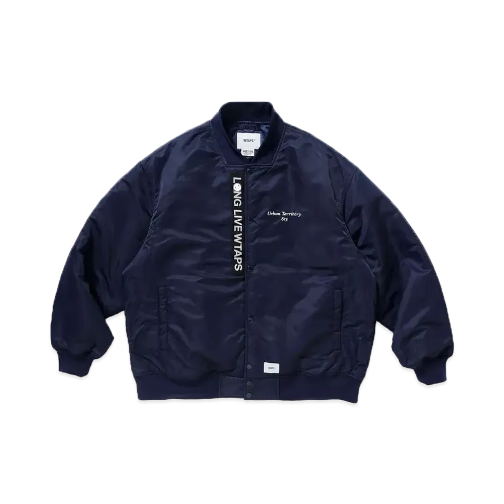 WTAPS Team / Jacket / Nylon. Twill. UT813 "Navy"