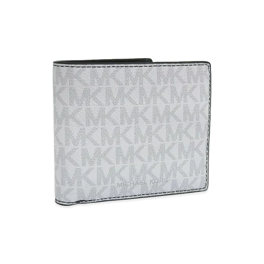 MICHAEL KORS Cooper Billfold W Coin Pkt "White"