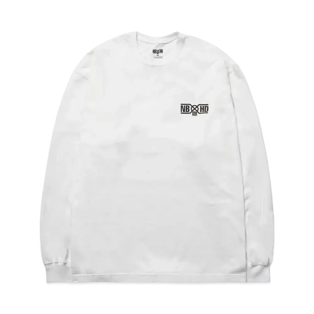 NEIGHBORHOOD x Bounty hunter . Tee LS . CO "White"