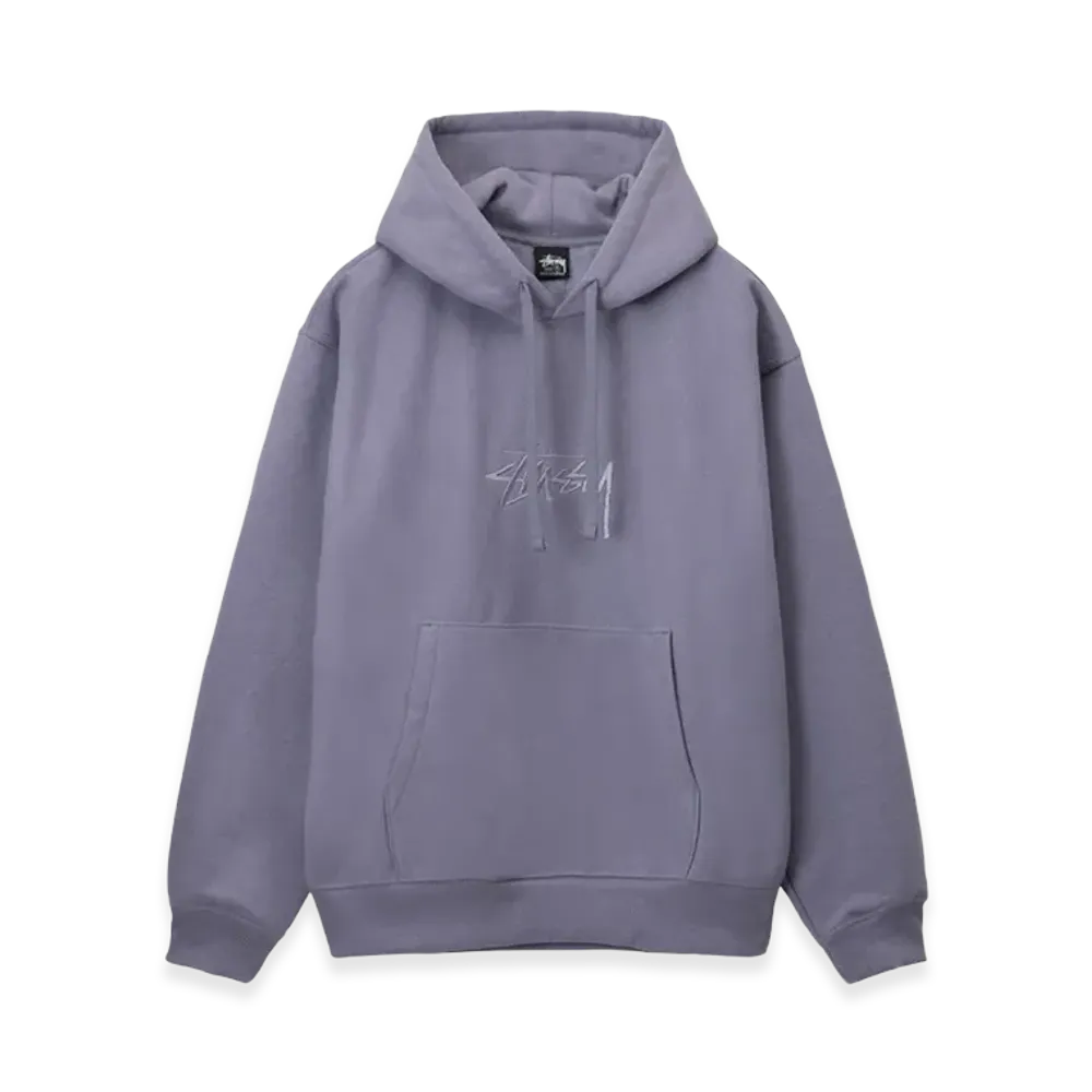 Stussy Stock Logo Applique Hoodie "Mauve"