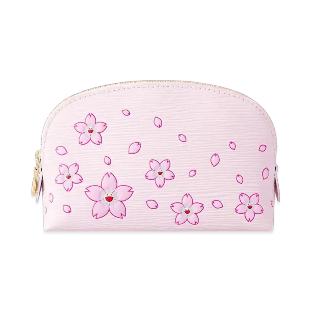 Louis Vuitton x Takashi Murakami Cosmetic Pouch PM "Pink"