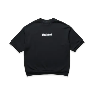 F.C.Real Bristol Quarter Knit S/S Crewneck Shirt "Black"