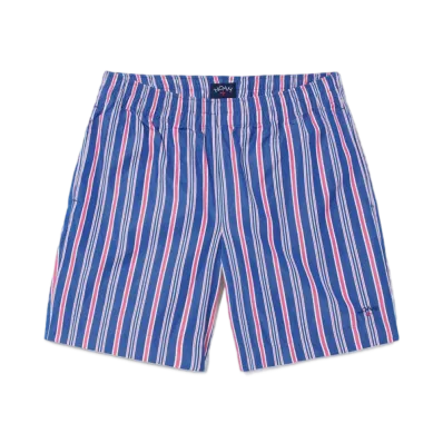 Noah Boxing Shorts "Dark Blue & White & Red"