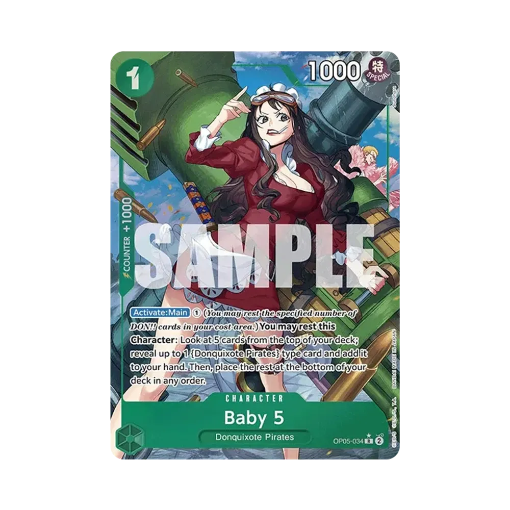 ベビー5 R-P [OP05-034]【英語版】(プレミアムブースター「ONE PIECE CARD THE BEST」)
