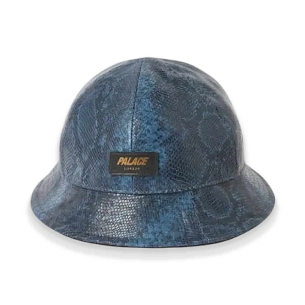 PALACE Leather Bucket "Blue"