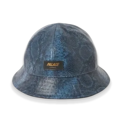 PALACE Leather Bucket "Blue"