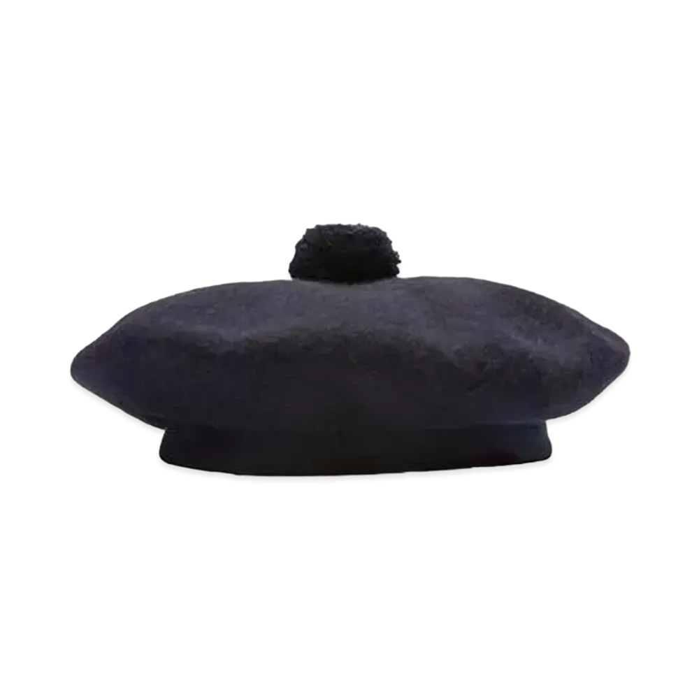Noah Wool Knit Beret "Navy"