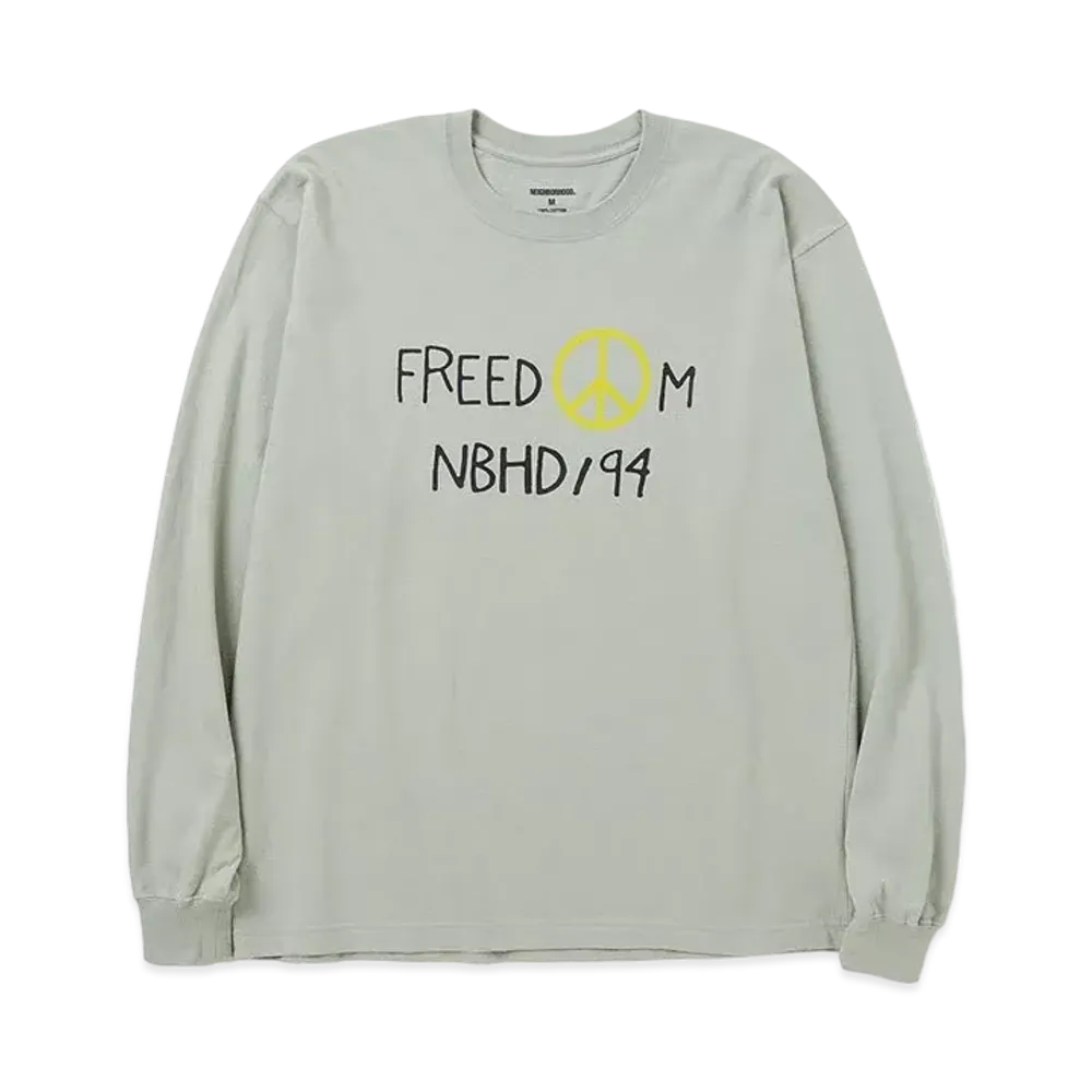 NEIGHBORHOOD 24SS NH Tee LS-8 "Sage Green"