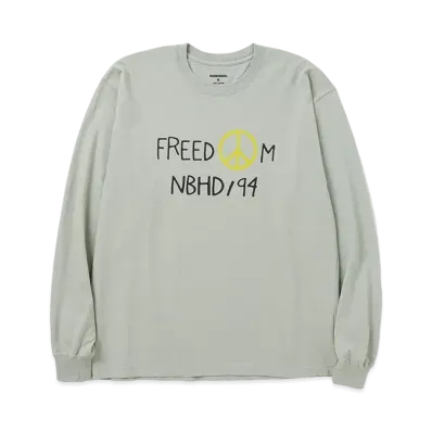 NEIGHBORHOOD 24SS NH Tee LS-8 "Sage Green"