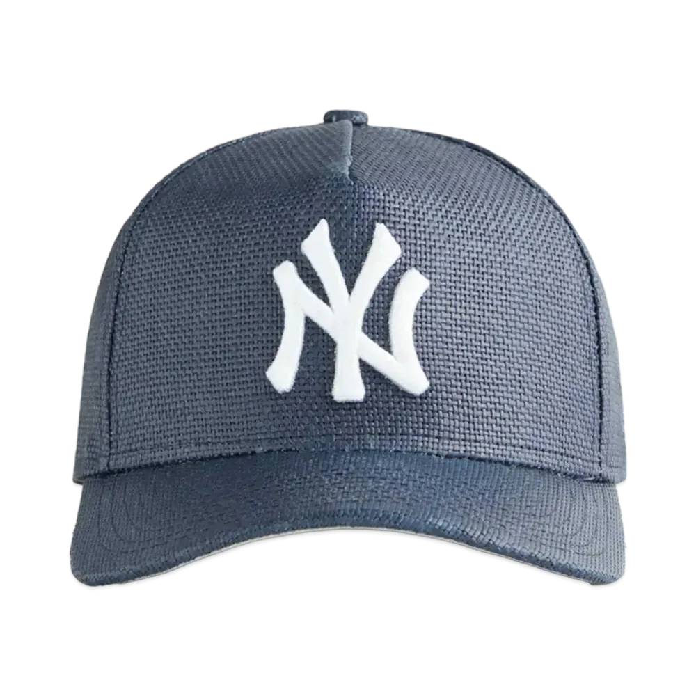 Kith x New Era for the New York Yankees Raffia 9FORTY A-Frame Snapback "Nocturnal"