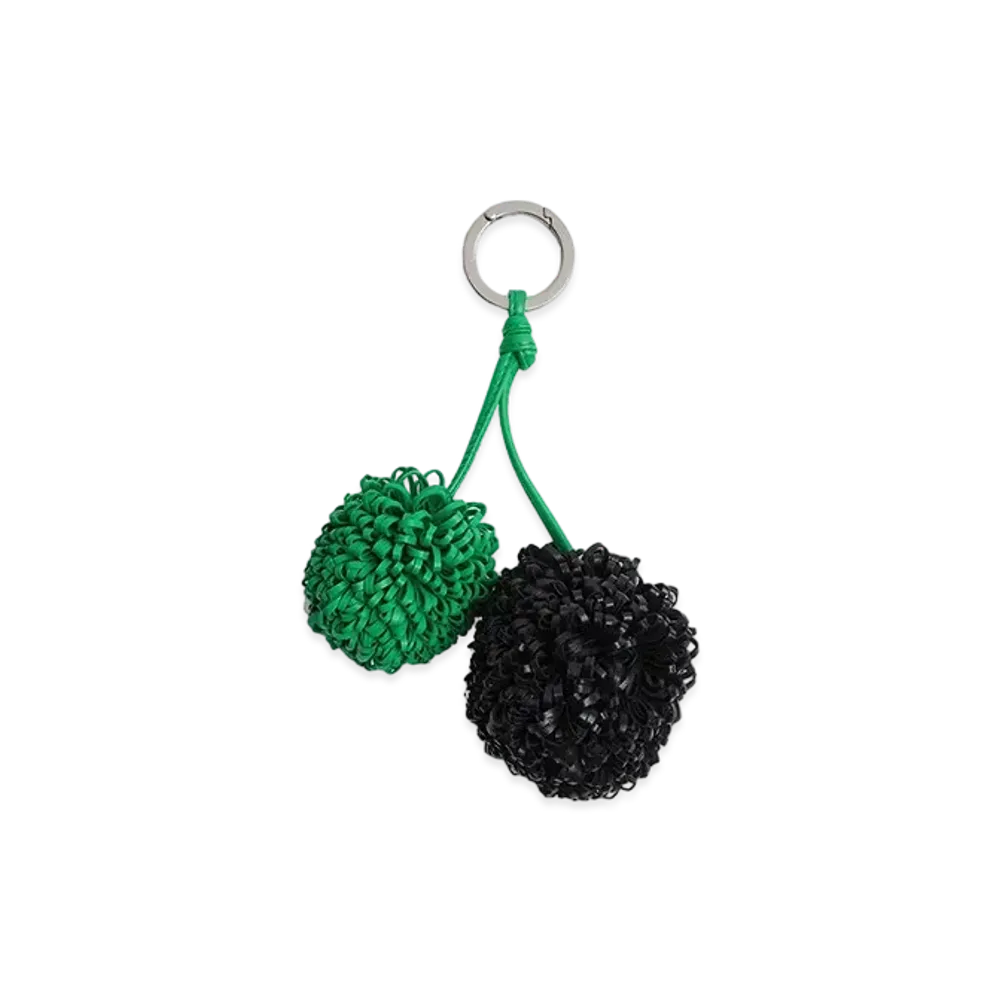 Bottega Veneta Key Ring "Grass"