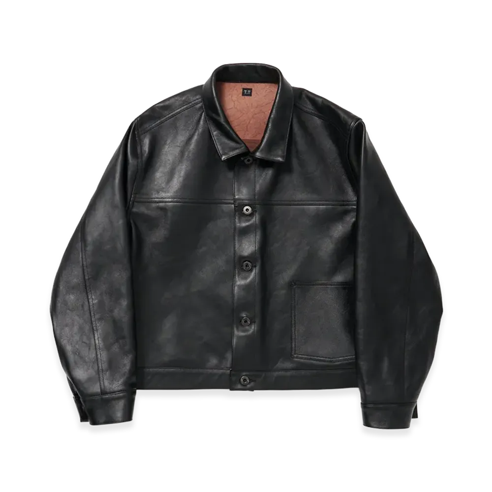 T.T Taiga Takahashi LOT.805 Work Leather Jacket "Black"
