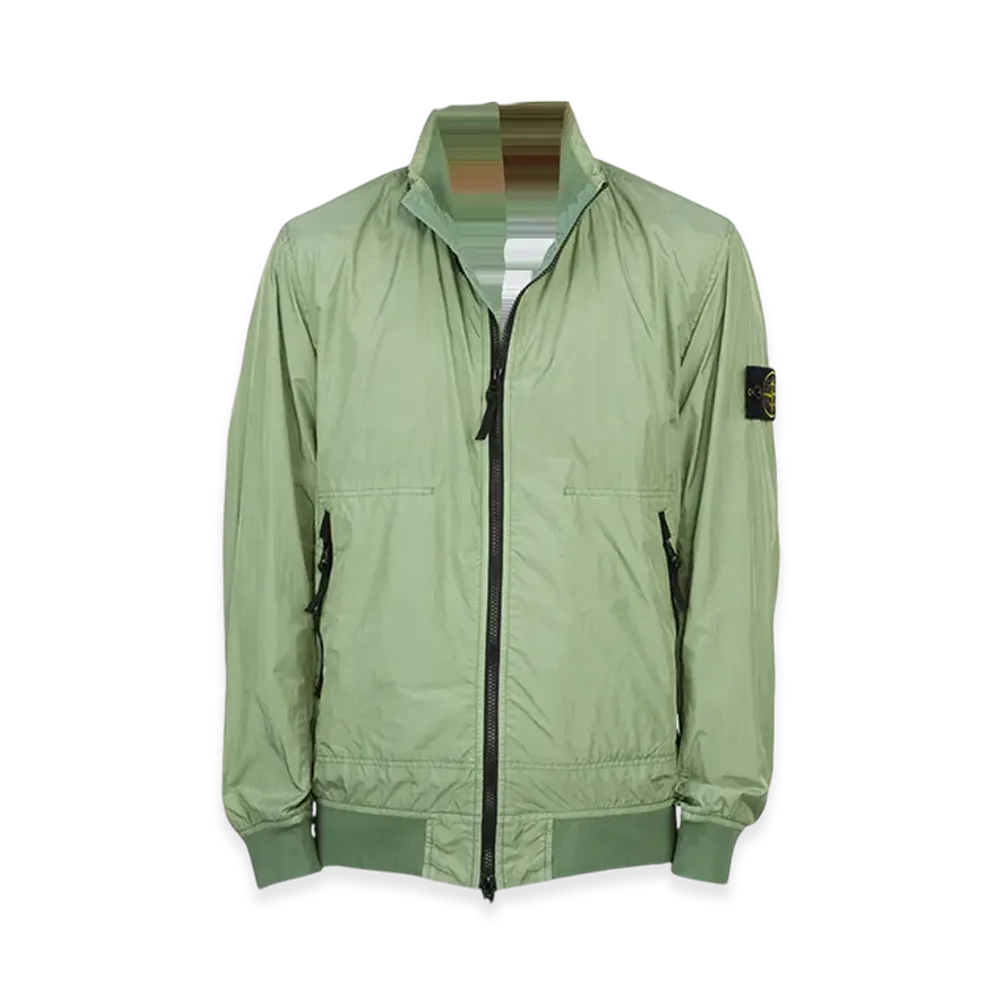 Stone Island 42822 Garment Dyed Crinkle Reps Nylon Blouson - 23SS "Age Green"