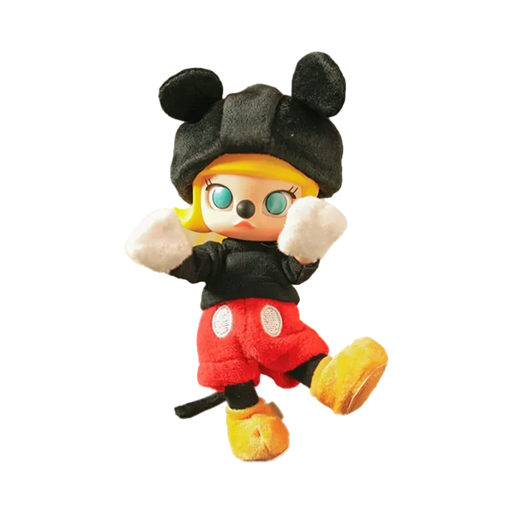 POP MART "BJD" MOLLY DISNEY Mickey Costume