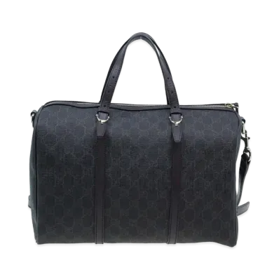 GUCCI GG Supreme Boston Bag "Black"