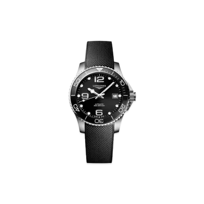 Longines Hydro Conquest 39.00mm "Black Sun Ray/Stainless Steel/Ceramic/Black" L3.780.4.56.9