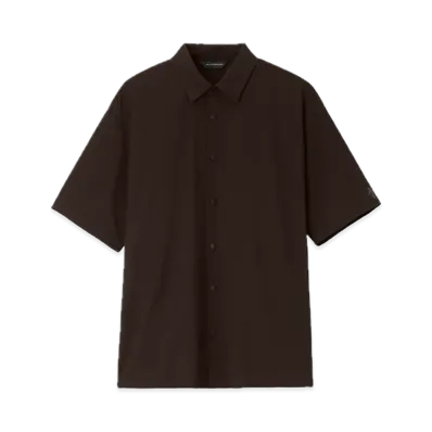 DESCENTE ALLTERRAIN Swift Light Half Sleeve Shirt "Deep Mahogany"
