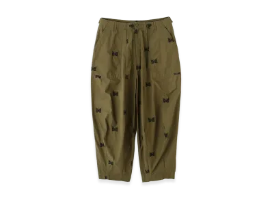 NEEDLES x BEAVER H.D. Pantt - Cotton Ripstop "Olive"