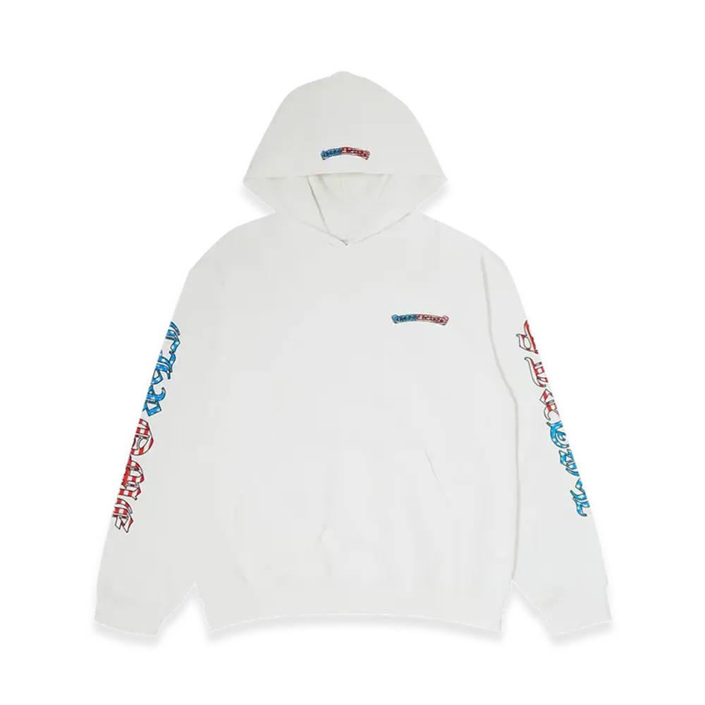 Chrome Hearts Matty Boy 4th of July Hoodie "White"