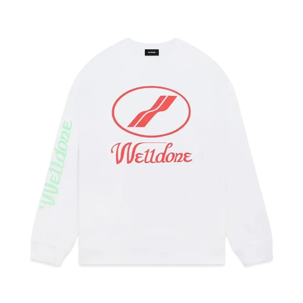 WE11DONE WD Print Logo Top "White"