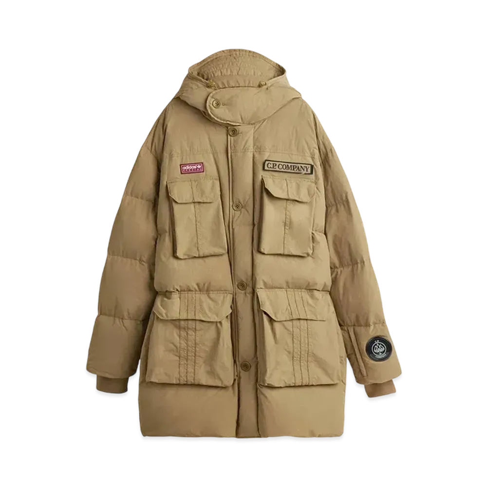 C.P. Company x adidas SPZL Puff Jacket "Beige"