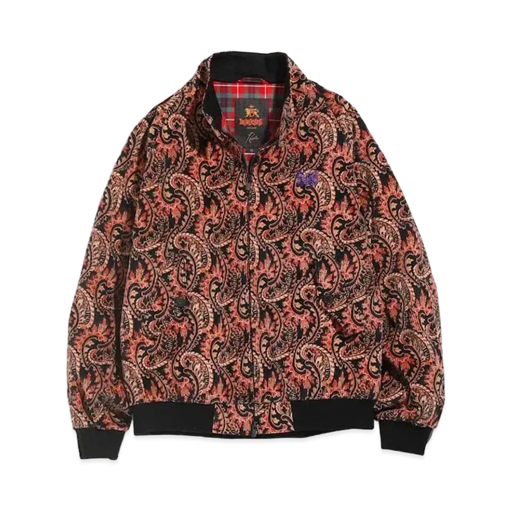 Needles X BARACUTA - G9 - C/PU 8W CORDUROY / PAISLEY PT. "Black"
